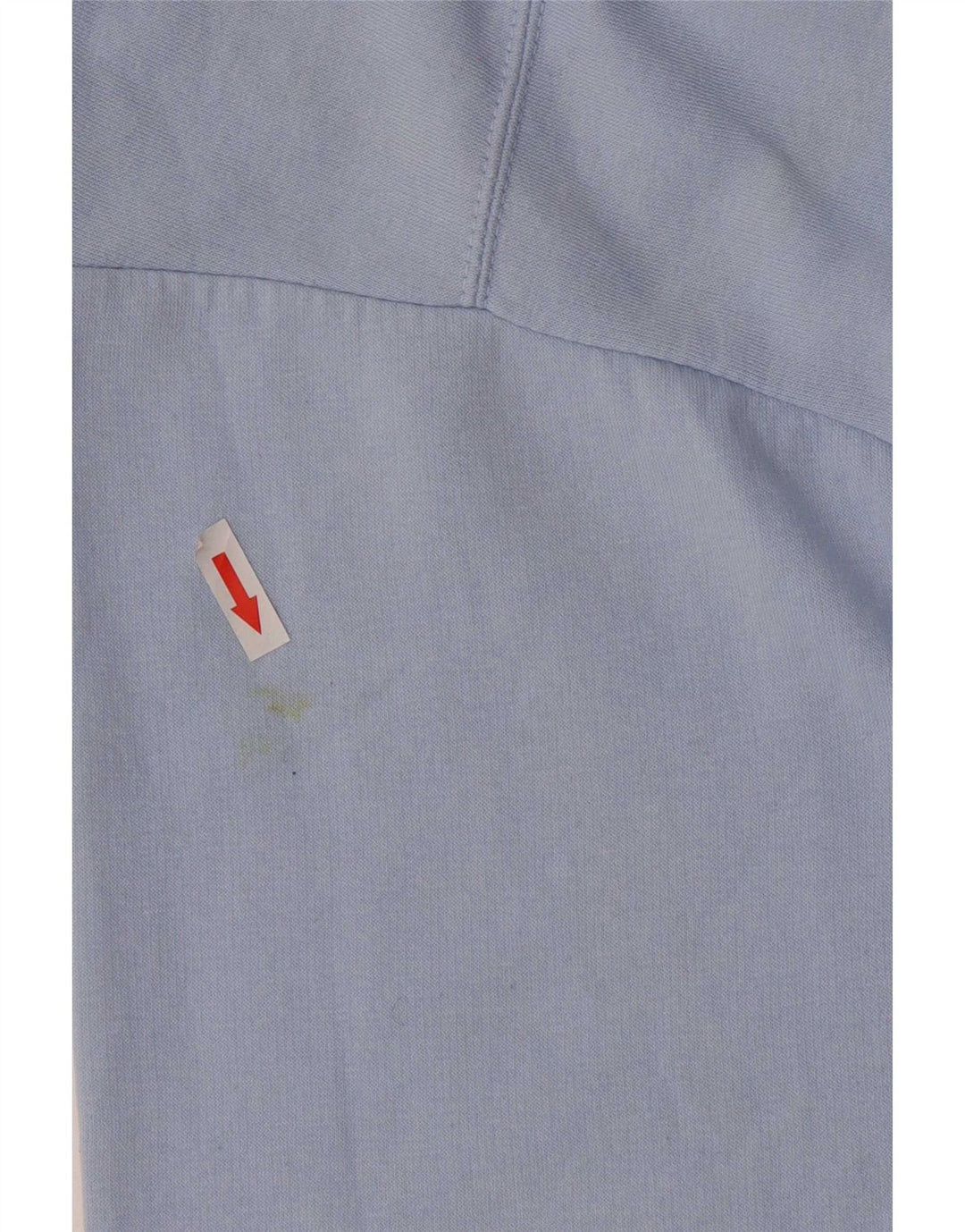 Felpa corta da donna Zara UK 14 poliestere blu medio