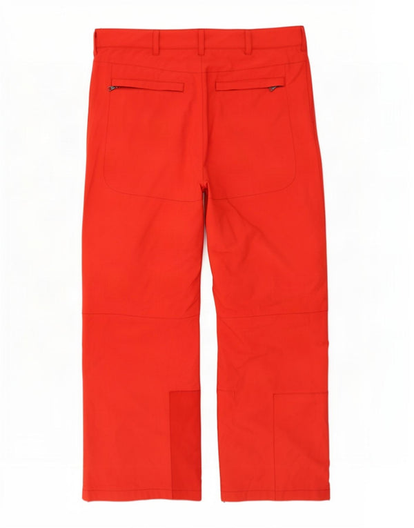Pantaloni da sci Prada Uomo IT 52 XL Rosso Poliestere