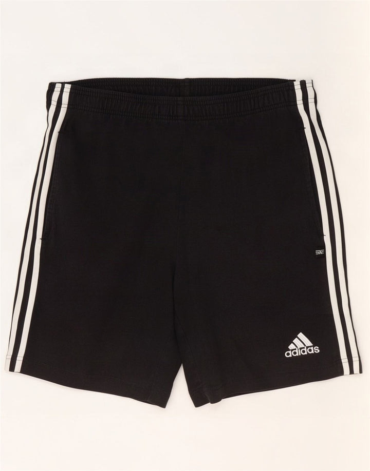 Pantaloncini sportivi Adidas da uomo medio cotone nero