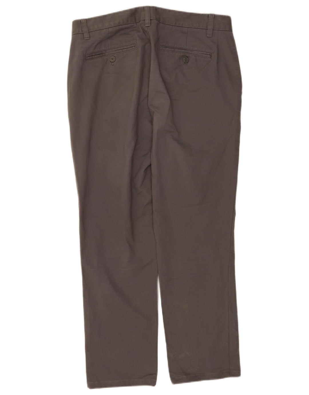 Pantaloni chino dritti da uomo BONOBOS W32 L28 cotone grigio