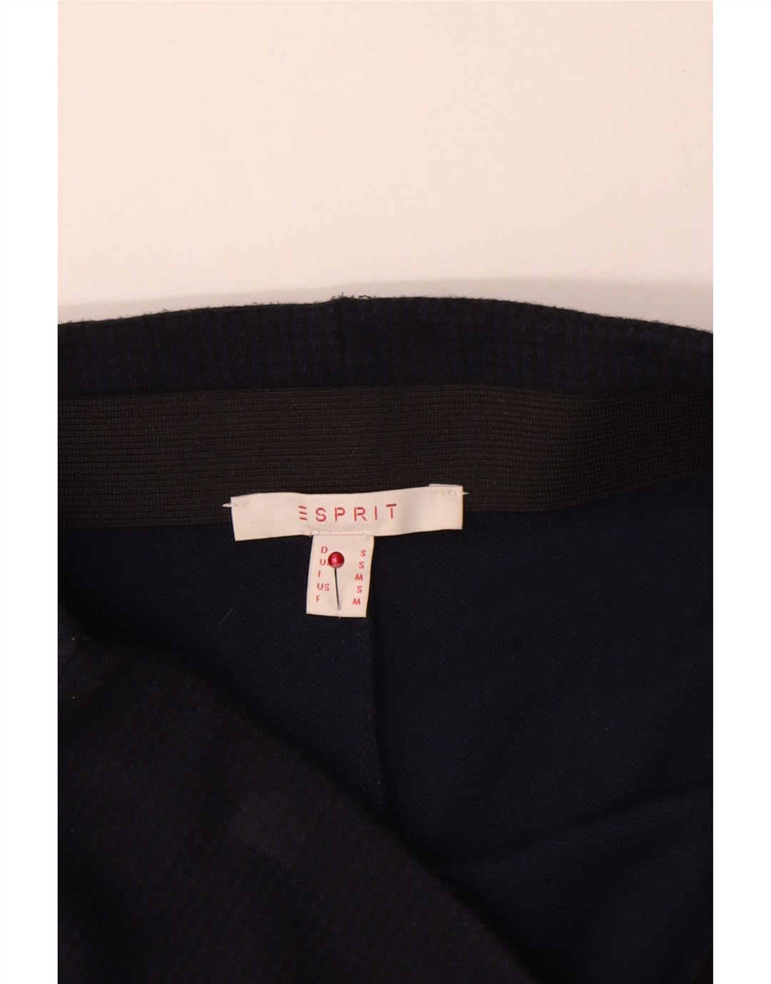 Gonna a tubino da donna Esprit piccola W27 poliestere a quadretti blu navy