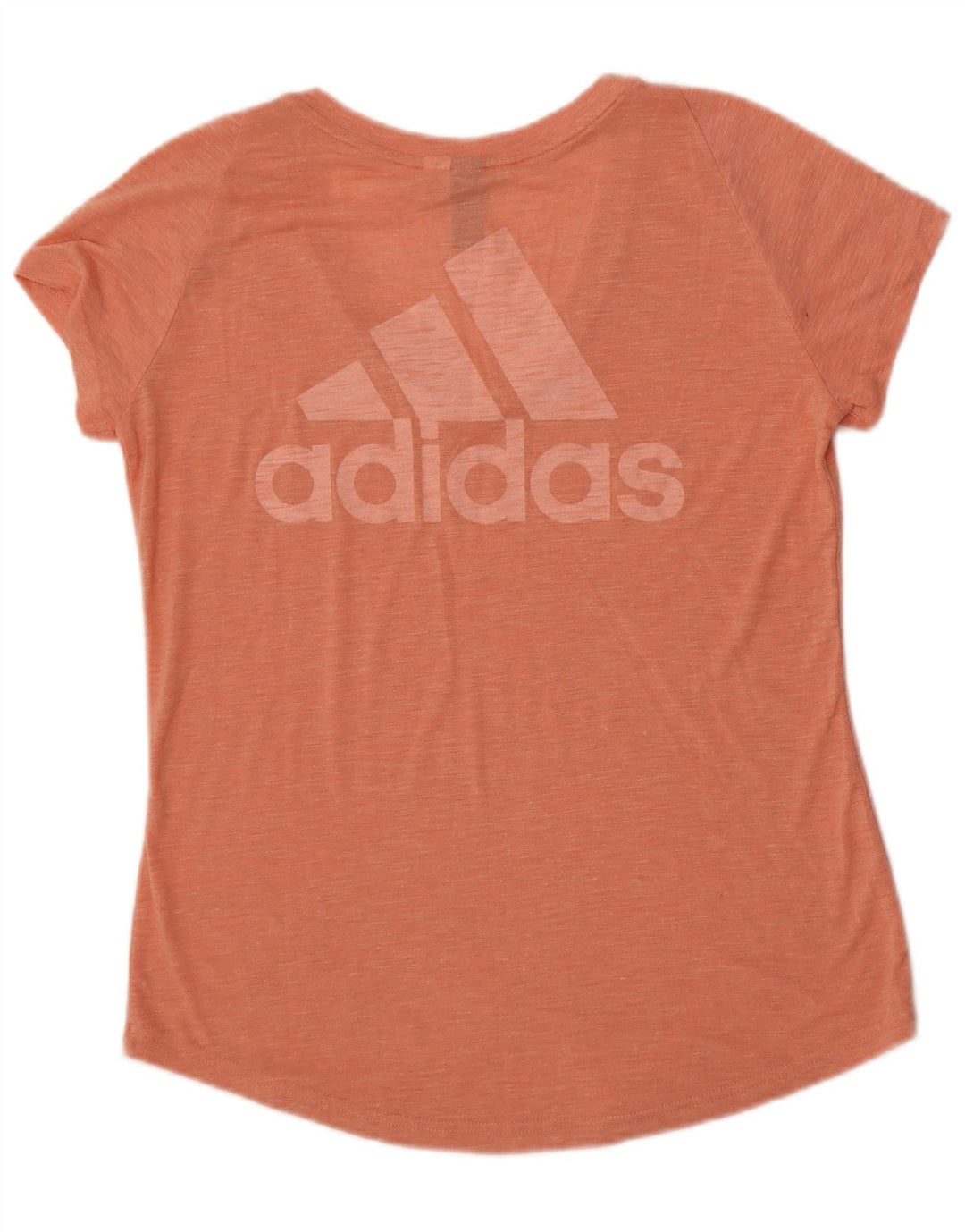 Maglietta grafica da donna Adidas Top UK 14 arancione medio