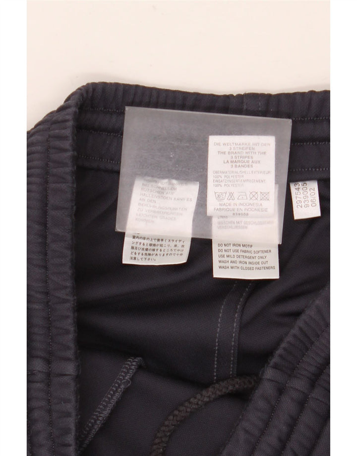 Pantaloni da tuta da uomo Adidas UK 36/38 Small Poliestere blu navy