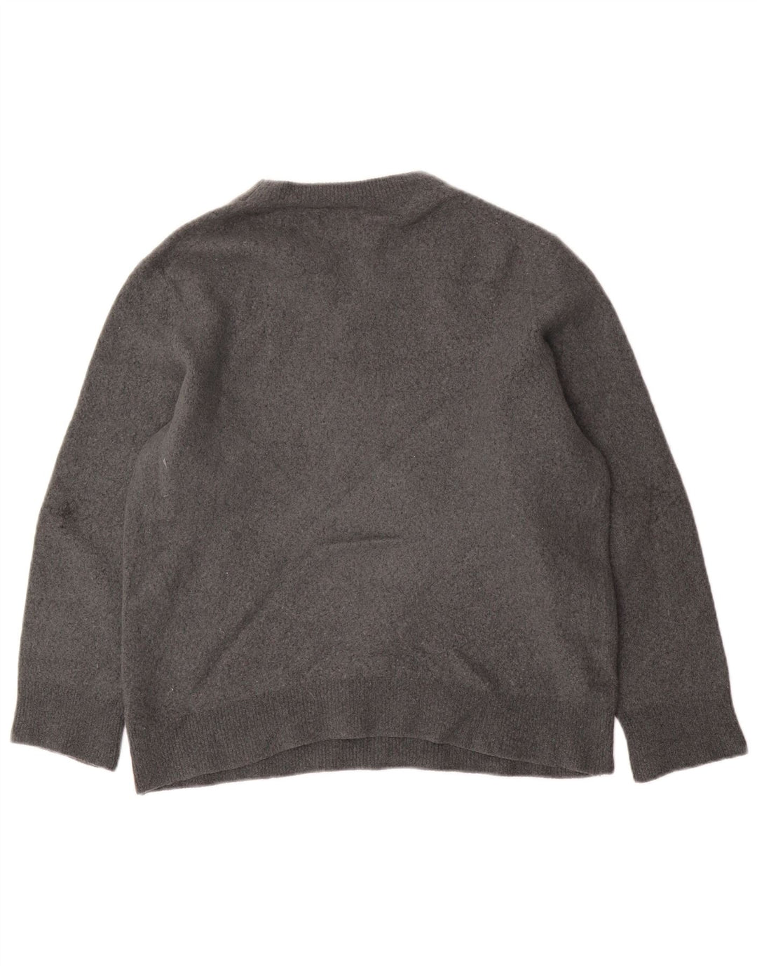 Maglione maglione girocollo vestibilità comoda da donna Cos UK 14 Grigio medio