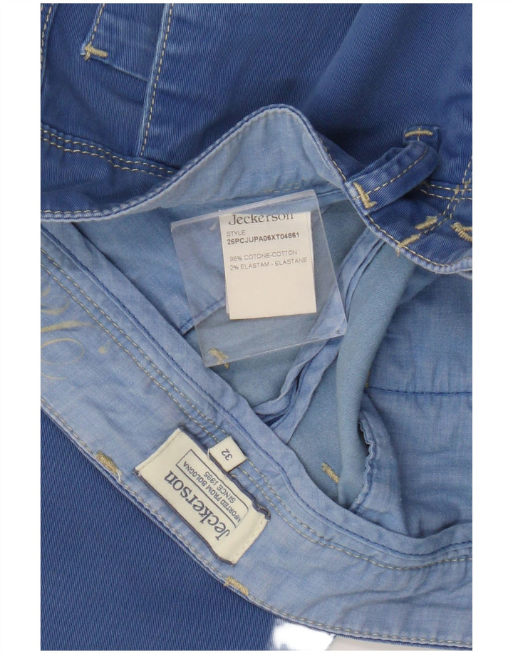 Jeans slim da uomo Jeckerson W32 L32 cotone blu