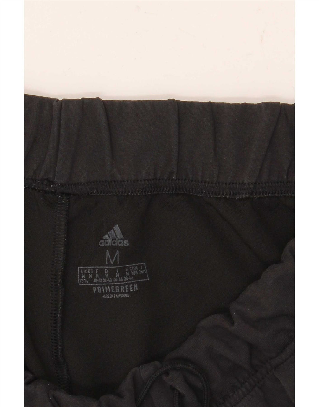 Pantaloni della tuta da donna Adidas UK 12/14 Medio Nero