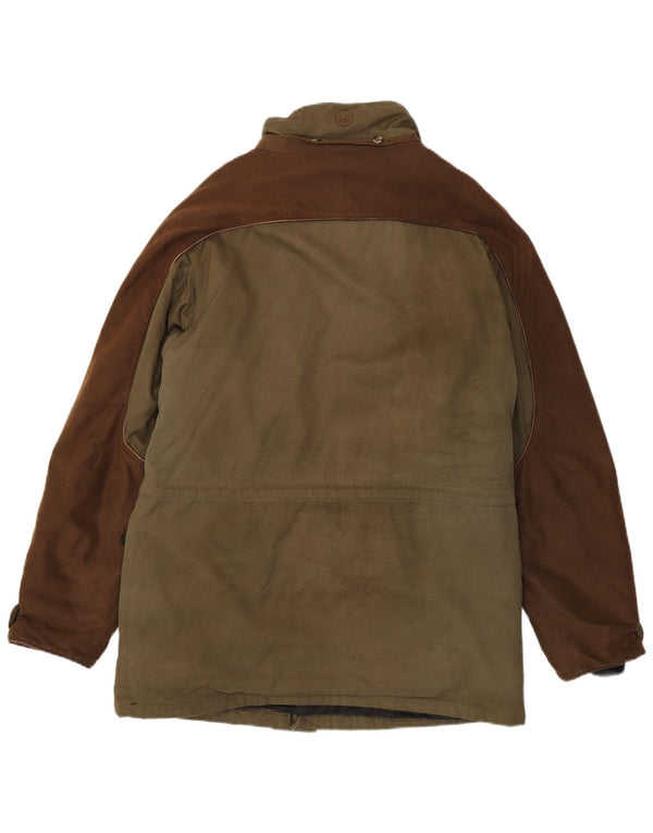 Giacca utility da uomo Beretta UK 42 XL Cotone color block kaki