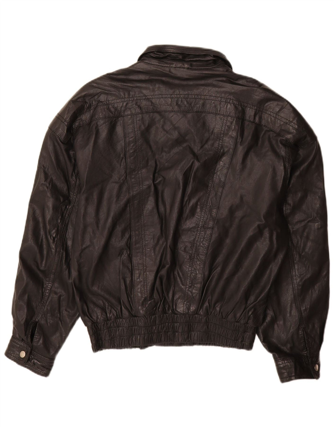 Giacca in pelle da uomo Yukon Trail IT 50 Large Nera