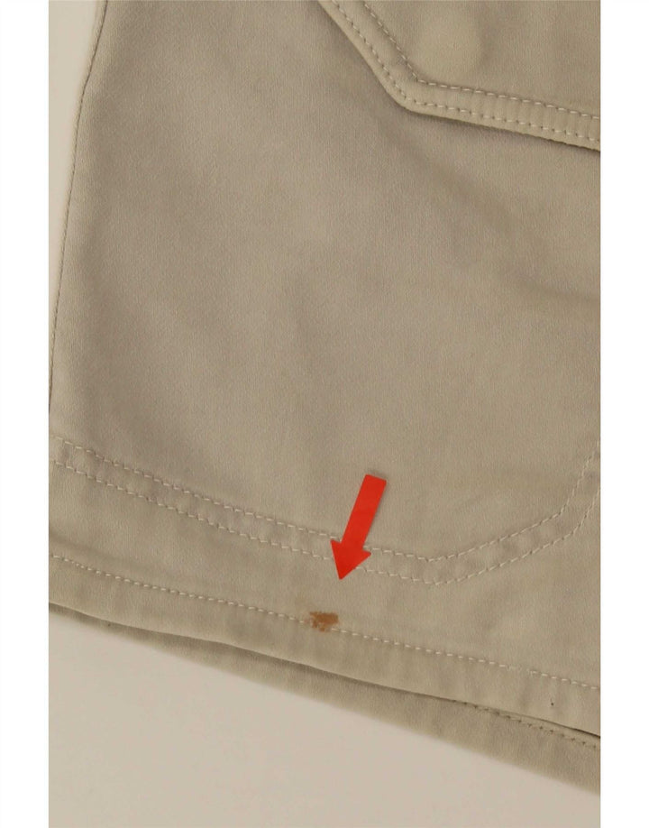 Pantaloncini cargo Zara da uomo grandi W32 in cotone beige