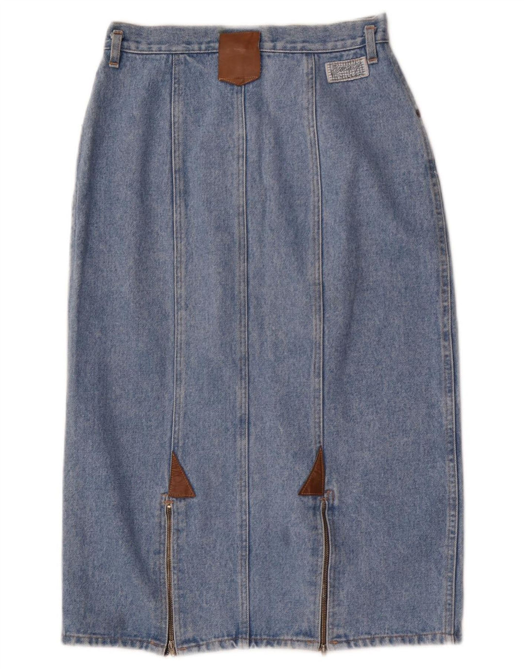 Gonna in denim da donna Revanche W26 piccola blu