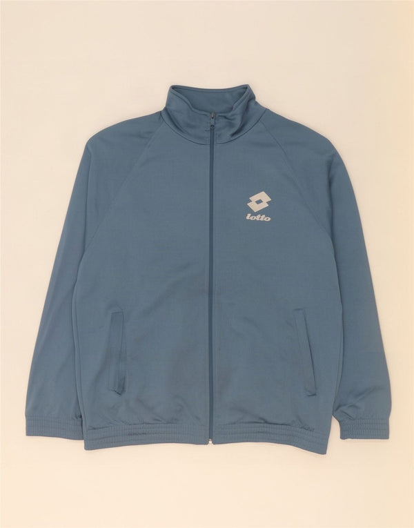 Giacca sportiva da uomo con grafica Lotto Large Blue Colourblock