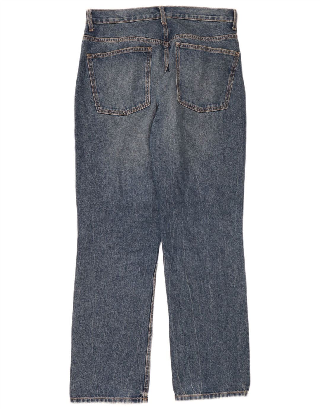 Jeans dritti da donna Zara EU 44 XL W34 L32 Blu