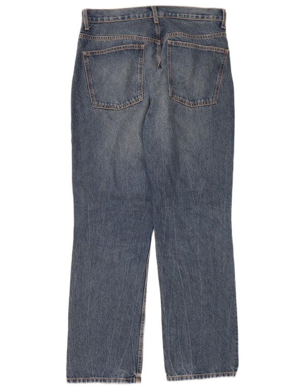 Jeans dritti da donna Zara EU 44 XL W34 L32 Blu
