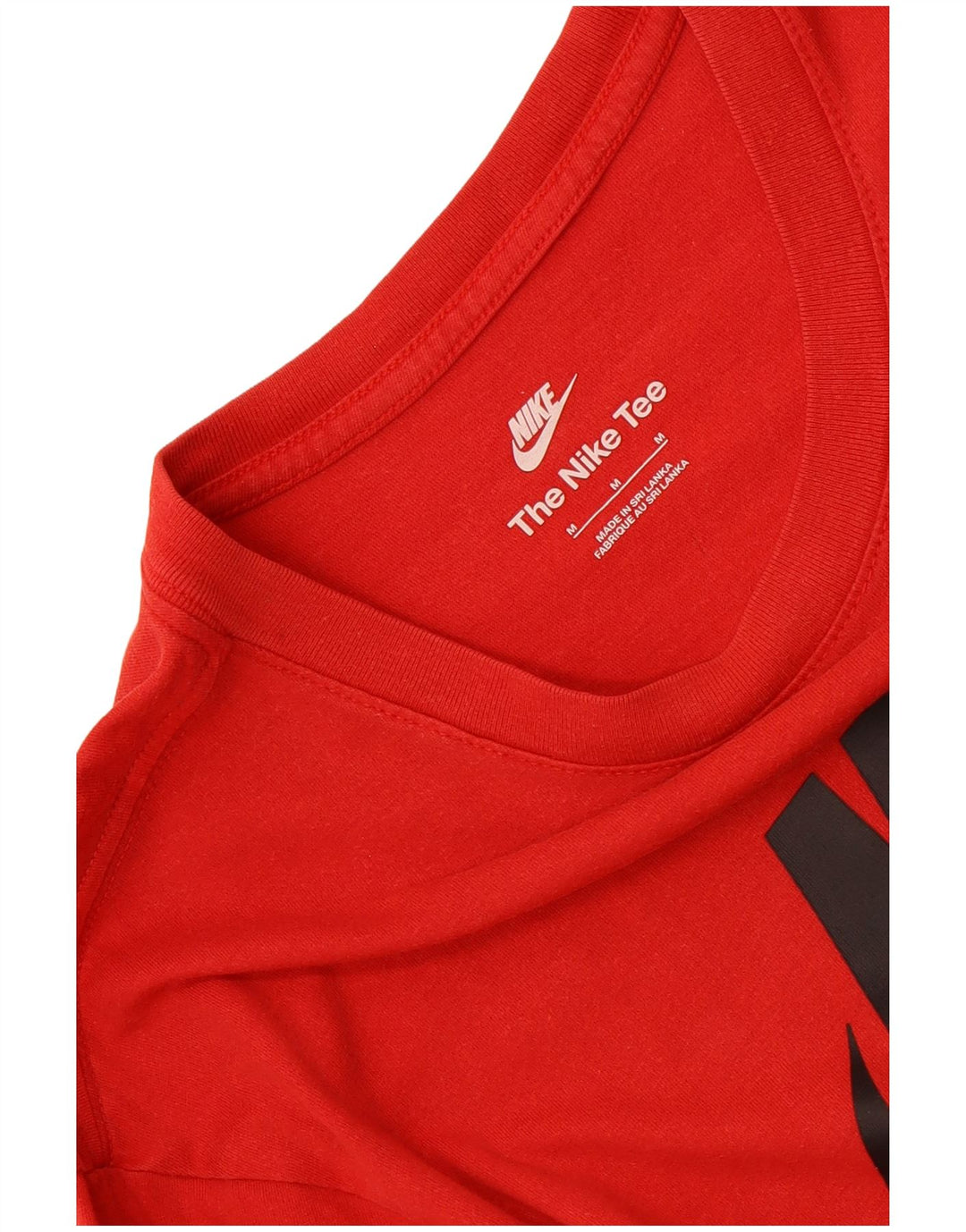 Maglietta grafica Nike da uomo, colore rosso medio