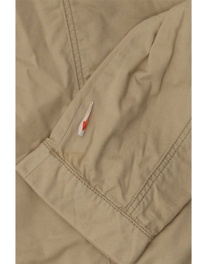 Giubbotto bomber da donna Zara UK 12 cotone beige medio