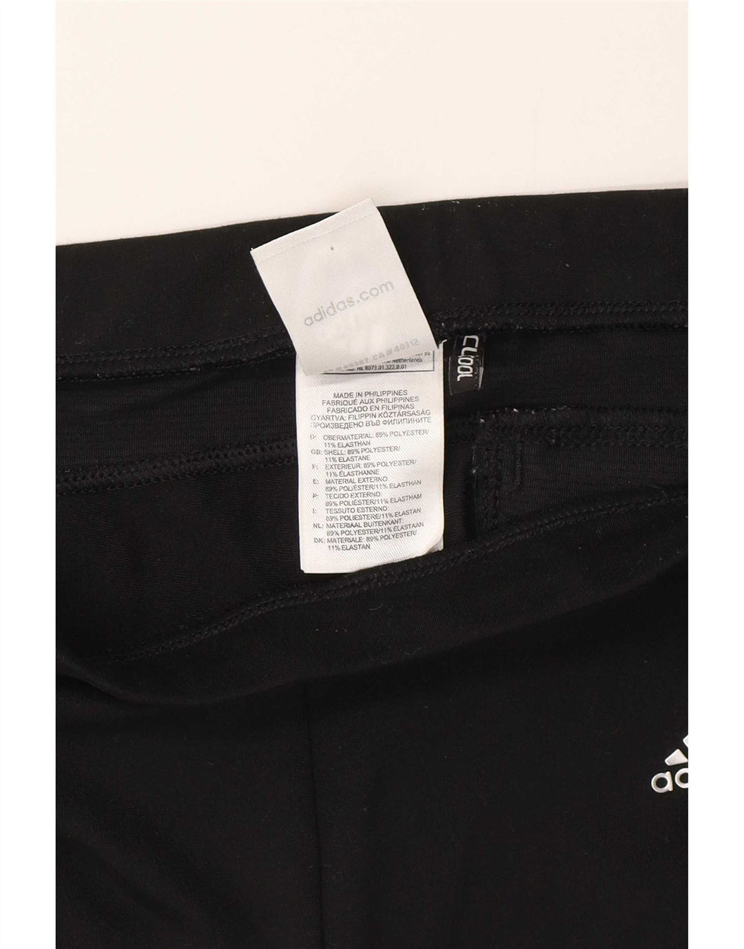 Pantaloni da tuta da donna Adidas Climacool Capri Joggers UK 14 Medium Nero