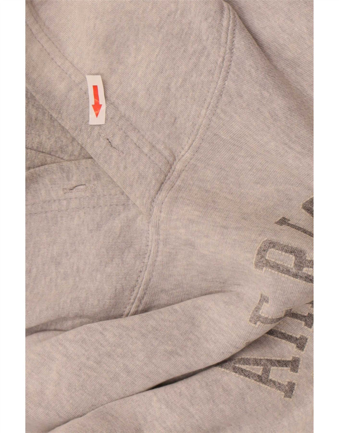 Felpa con cappuccio grafica da uomo American Eagle 2XL cotone grigio