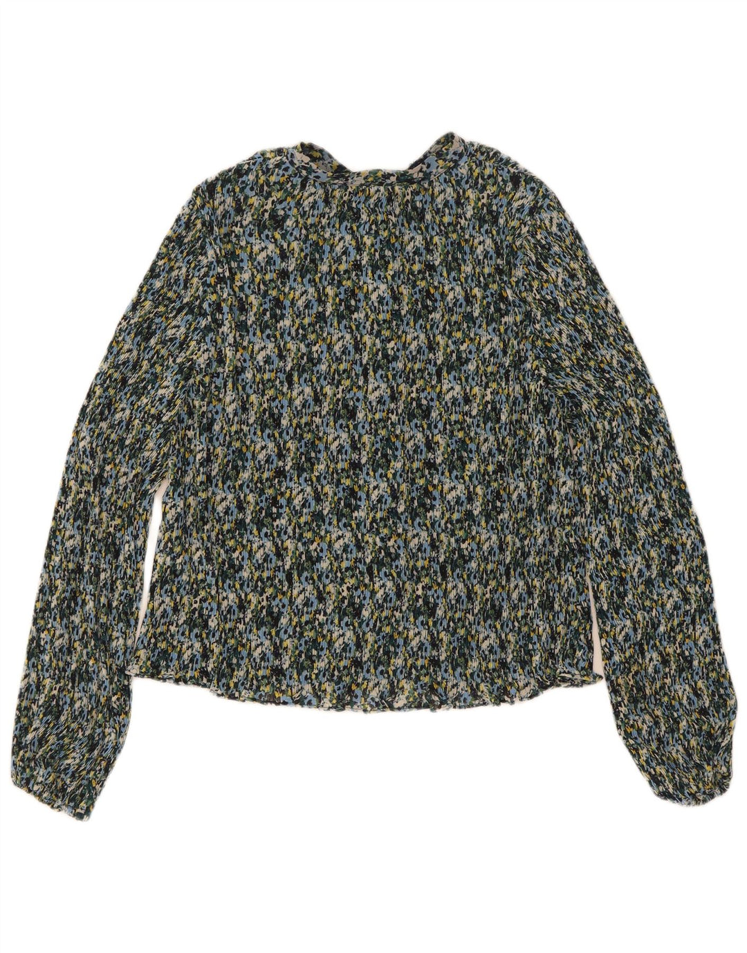Camicetta camicia da donna Boden UK 12 Poliestere floreale multicolore medio