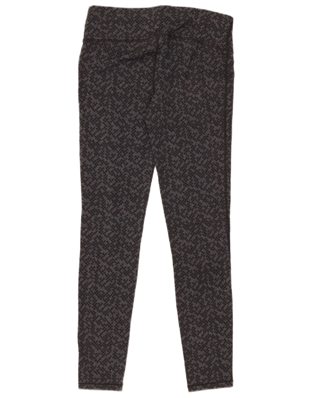 PRANA Leggings da donna UK 8 Piccolo nylon geometrico grigio