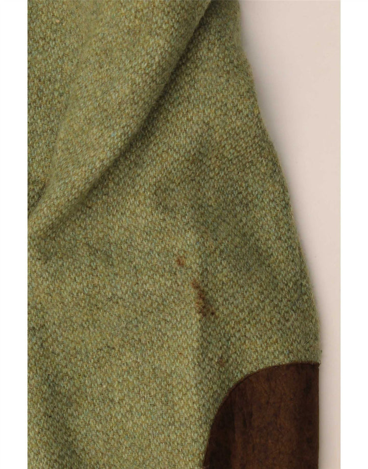 Giacca blazer da uomo a 2 bottoni Belfe IT 50 Large in lana verde