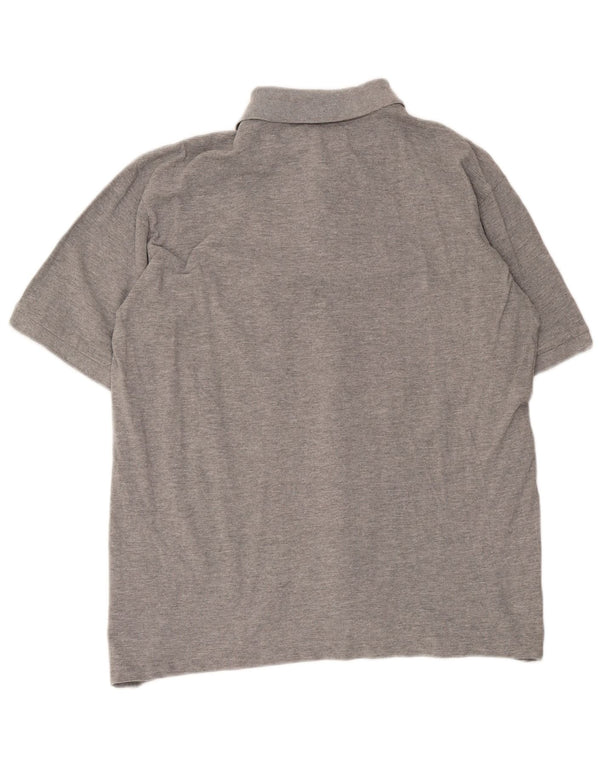 Polo Kappa Uomo XL Cotone Puntinato Grigio