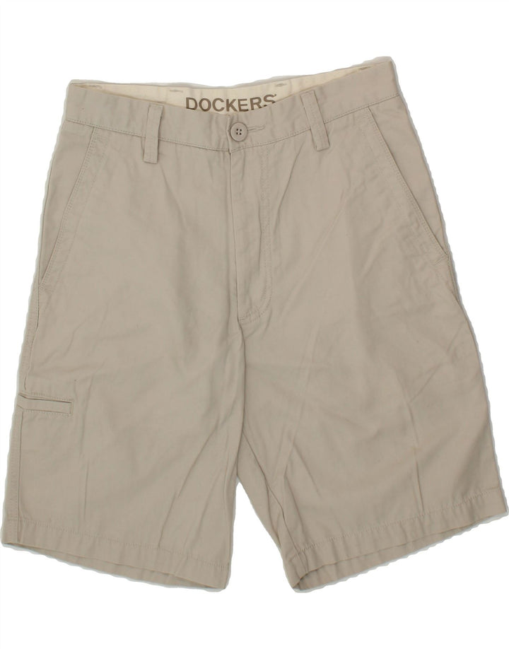 DOCKERS Mens Chino Shorts W30 Medium Beige Cotton Vintage Dockers and Second-Hand Dockers from Messina Hembry 