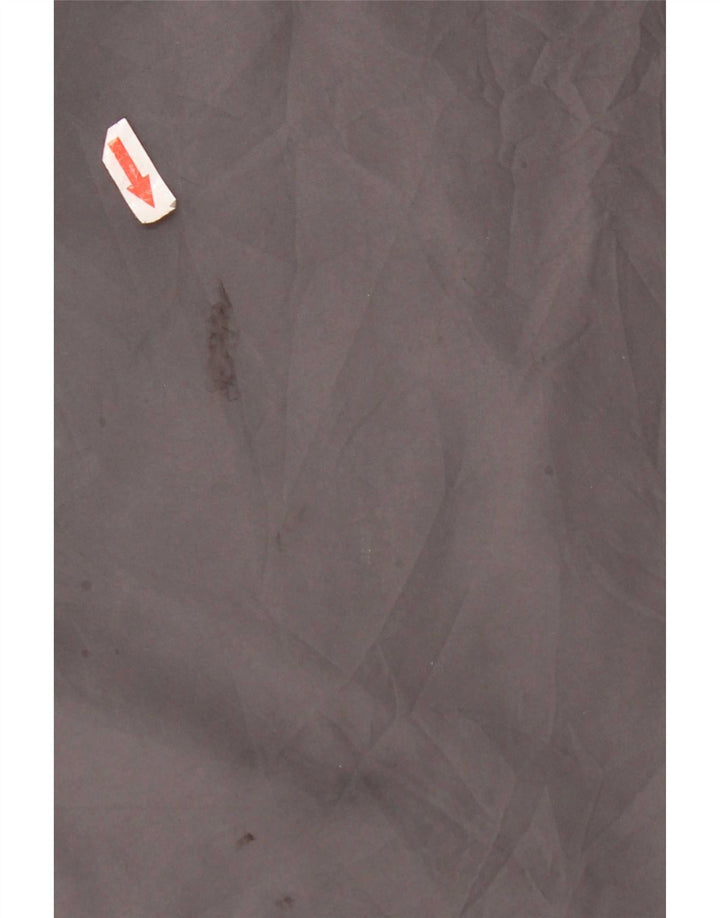 Giacca antipioggia con cappuccio grafico da uomo Champion UK 42 XL Poliestere grigio