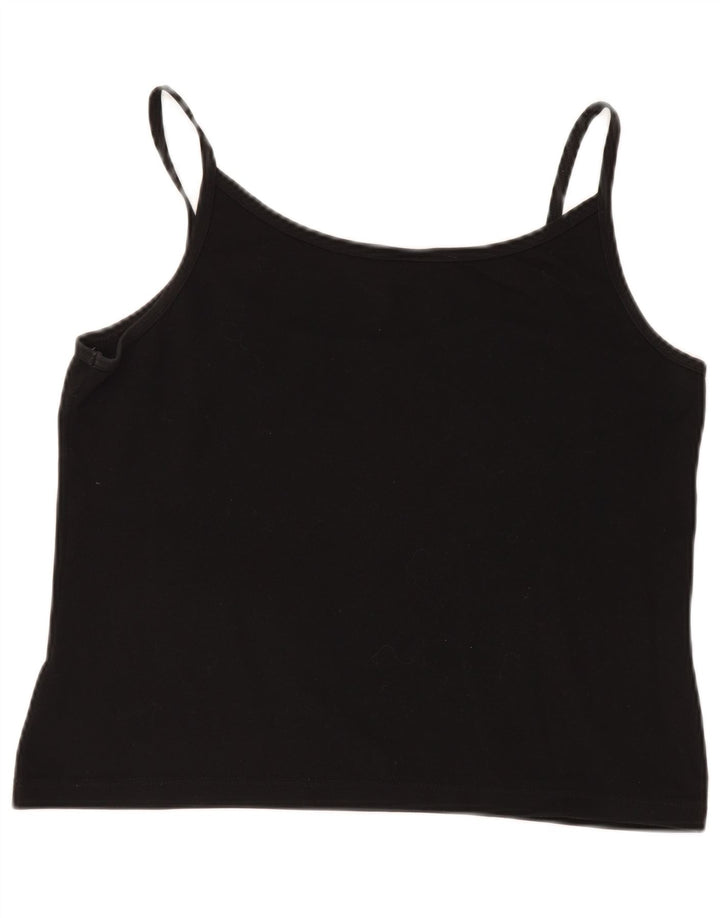 Calvin Klein Jeans Camicetta da donna Top UK 12 Medio Blu Navy Floreale