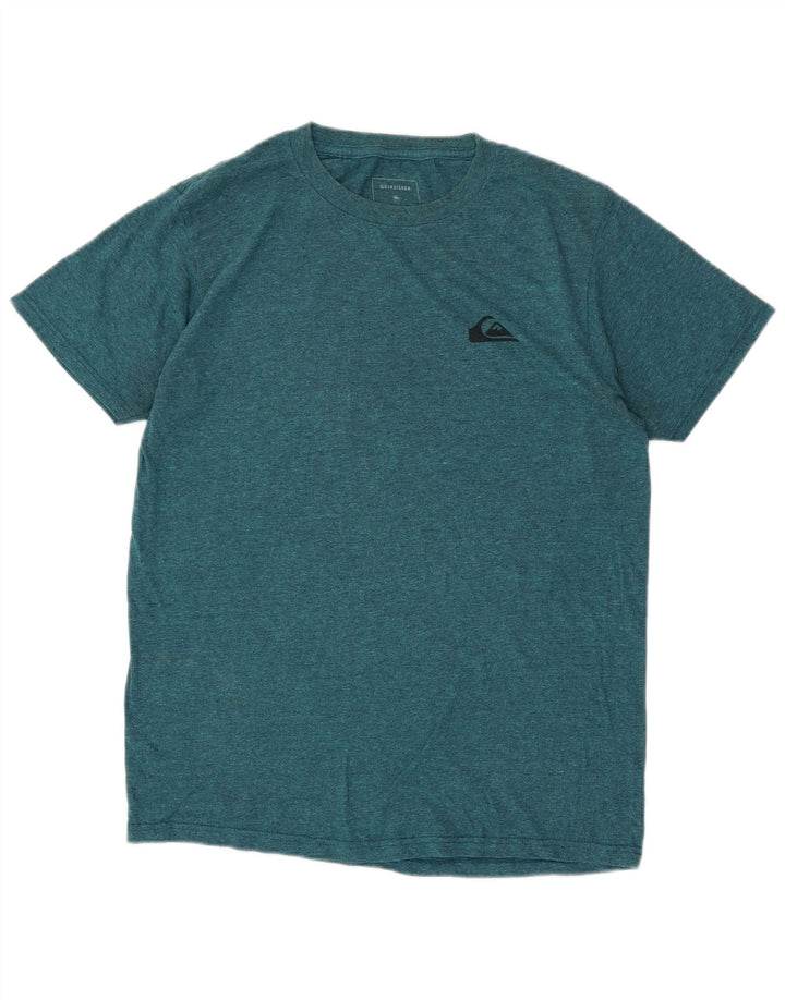T-shirt Quiksilver da uomo con vestibilità regolare, top in cotone blu medio