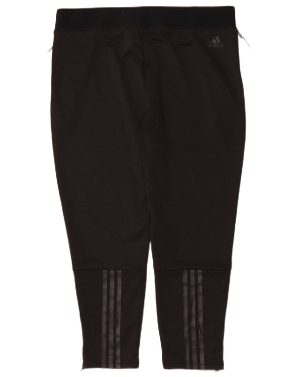 Pantaloni da tuta da donna Adidas UK 16/18 Large Nero Poliestere