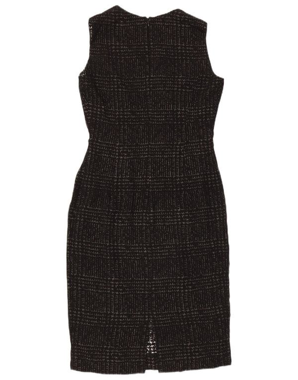 Abito tubino da donna Gianfranco Ferre UK 10 piccolo pied de poule nero