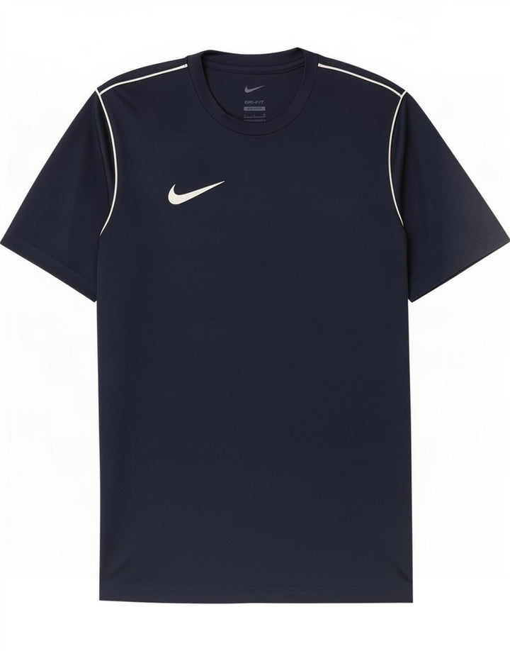 T-shirt Nike da uomo Dri Fit Slim Top Small in poliestere blu navy