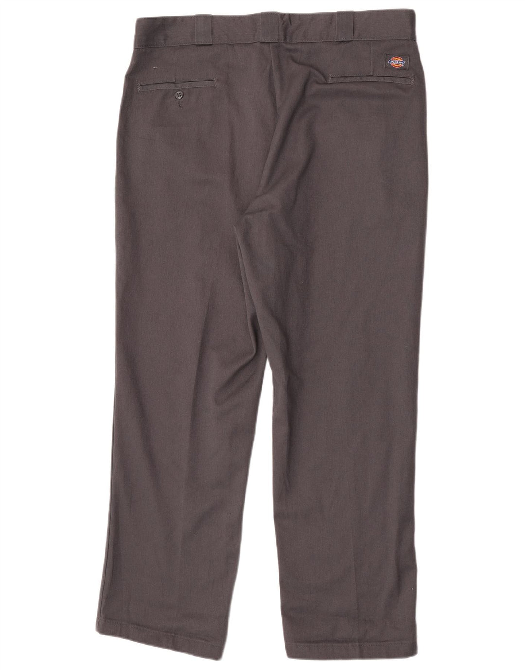 Pantaloni chino dritti da uomo Dickies W38 L30 poliestere grigio