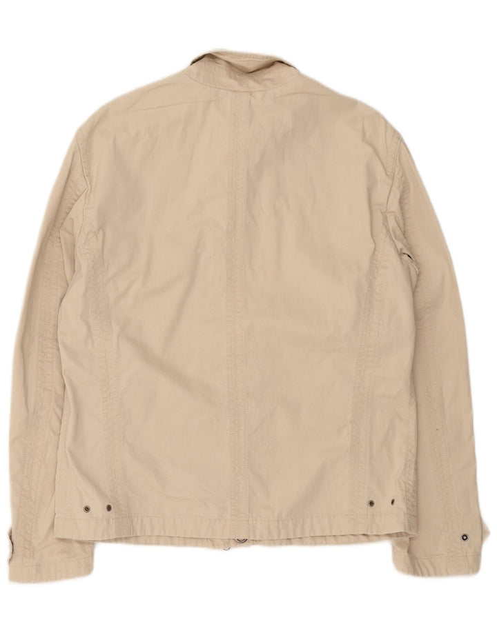 Giubbotto bomber da uomo Invicta UK 40 grande cotone beige