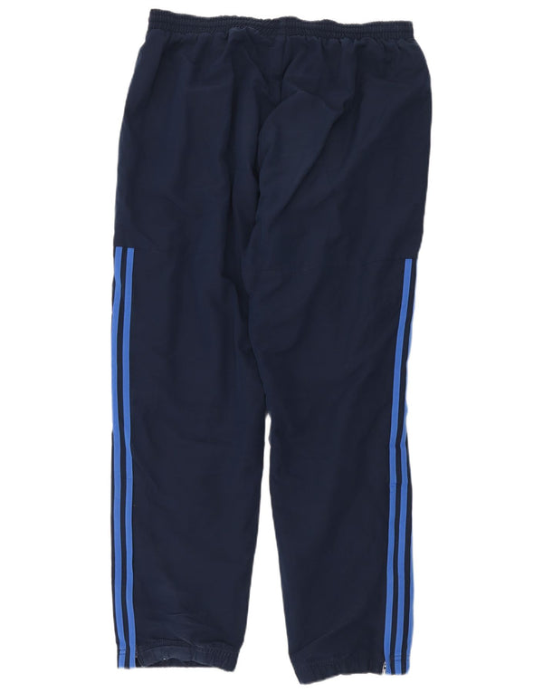 Pantaloni da tuta da uomo Adidas Joggers XL blu navy poliestere