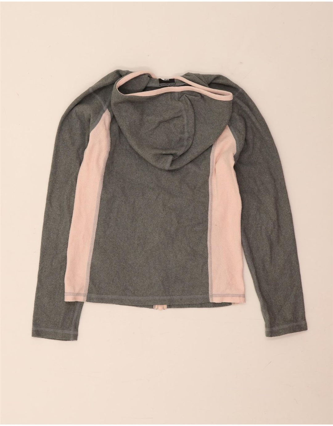 Giacca in pile The North Face per ragazze 10-11 anni Colorblock grigio medio