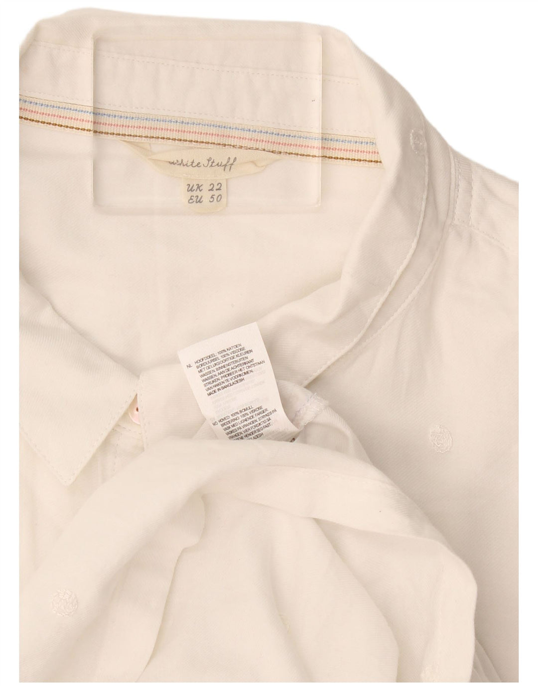 Camicia da donna White Stuff UK 22 3XL Cotone