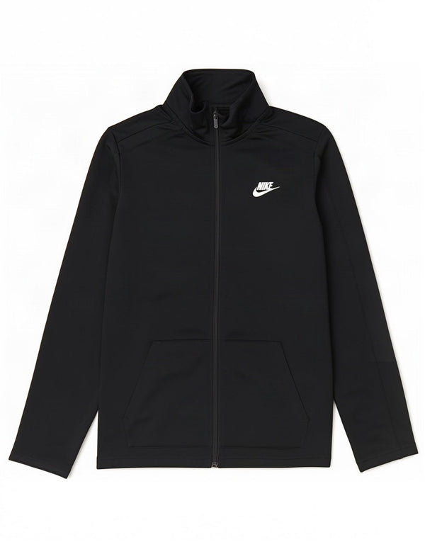 Giacca superiore della tuta da ragazza Nike 13-14 anni XL poliestere nero