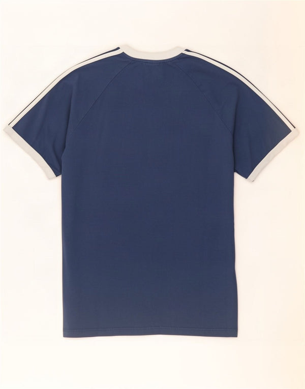 T-shirt da uomo Adidas Top XL blu navy in cotone
