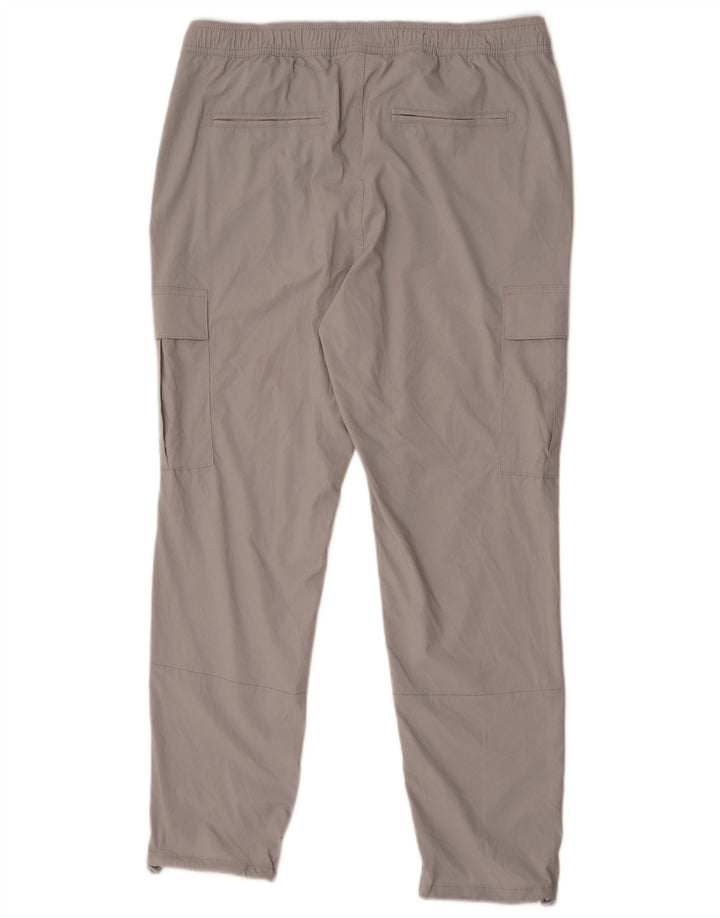 Pantaloni da tuta cargo da uomo Jack & Jones XL in nylon grigio