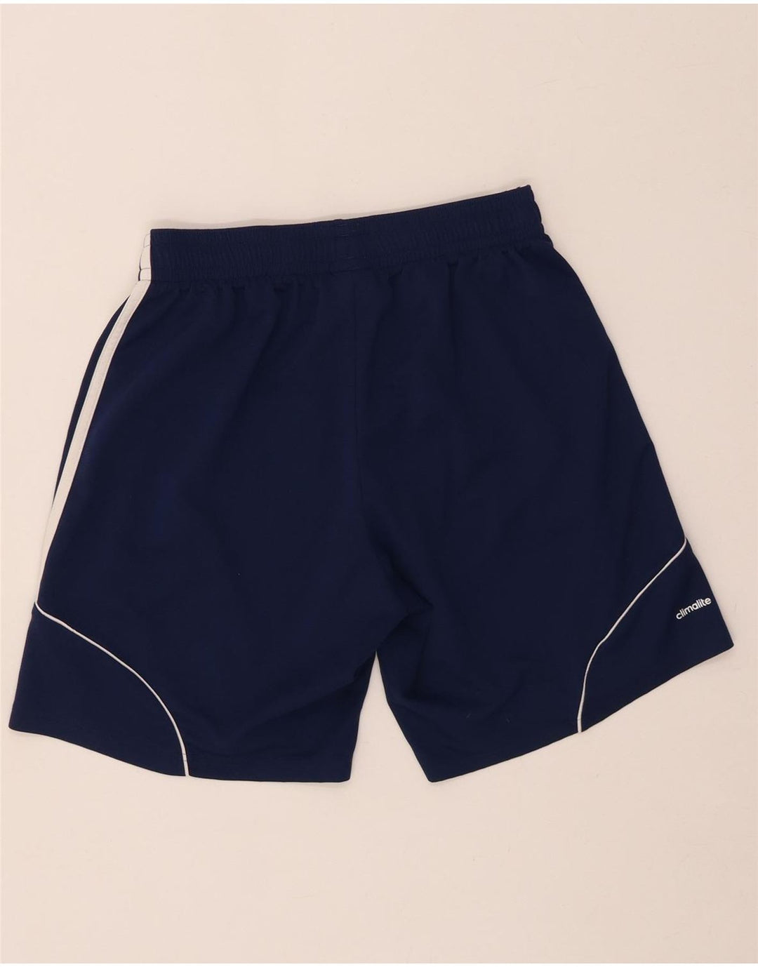 Pantaloncini sportivi ADIDAS da uomo Climalite medio poliestere blu navy