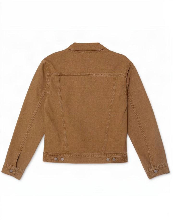 Giacca di jeans da uomo Levi's UK 36 piccola in cotone beige