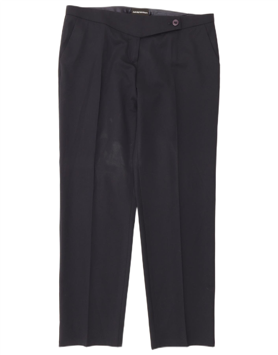 Abito Emporio Armani da donna a 2 bottoni e 2 pezzi IT 44 medio W30 L30 blu navy