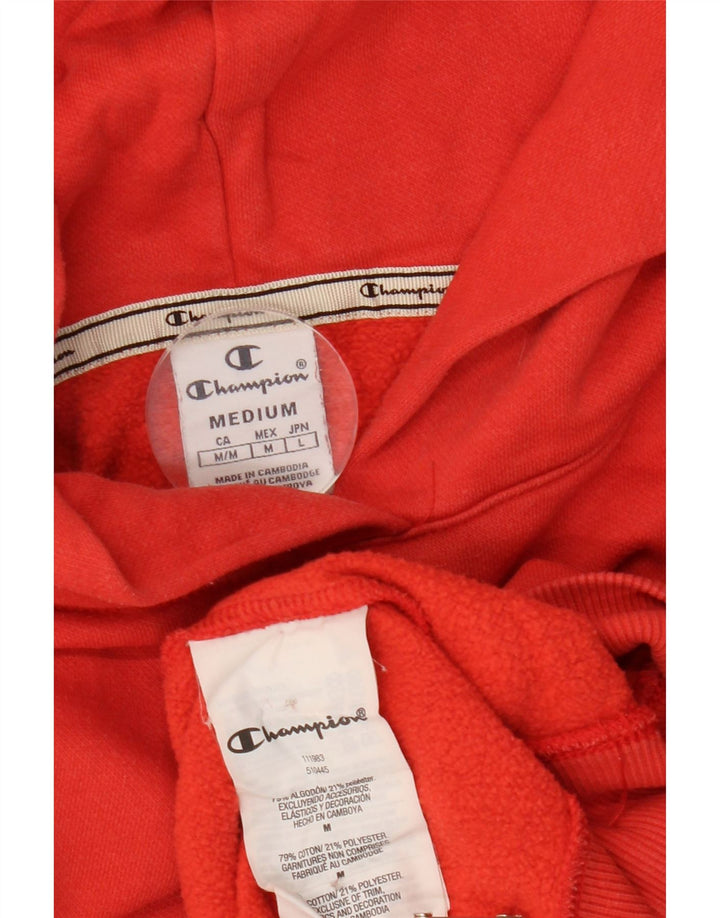 Maglione con cappuccio grafico corto da donna CHAMPION UK 14 Cotone rosso medio