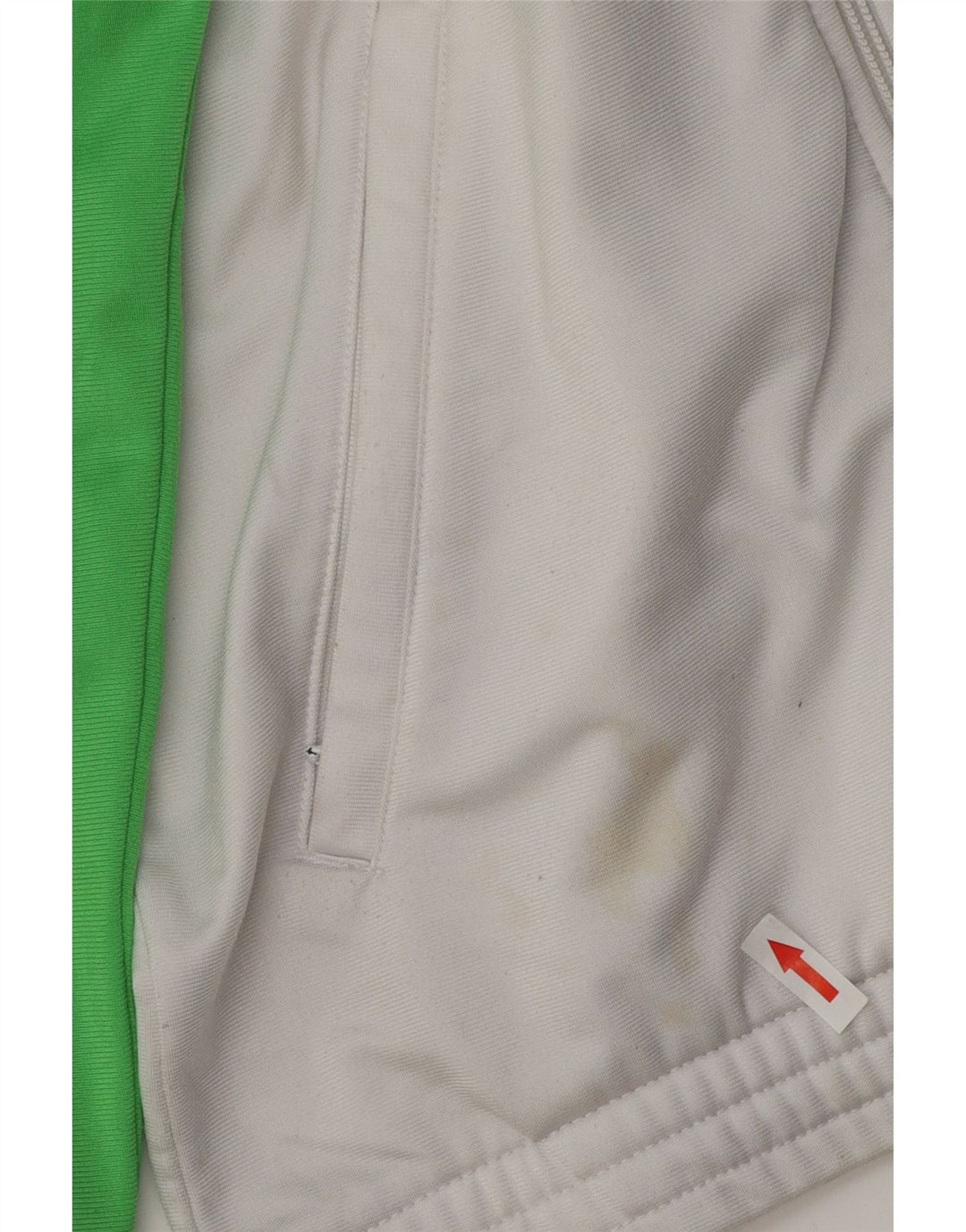 Giacca da tuta da uomo ADIDAS UK 40/42 Medium White Colourblock