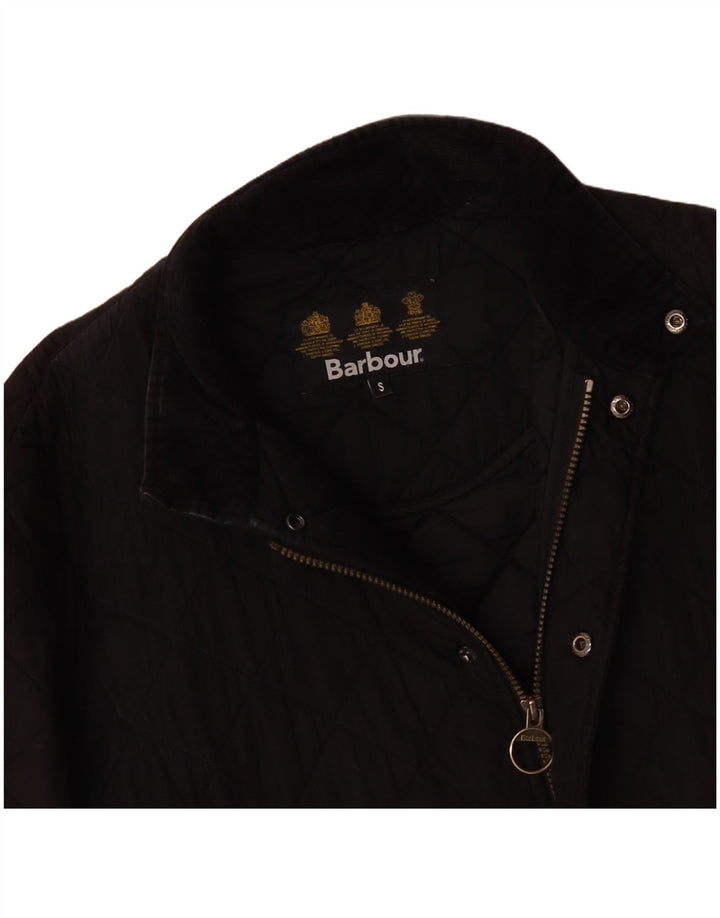 Giacca trapuntata da uomo BARBOUR UK 36 piccola nera