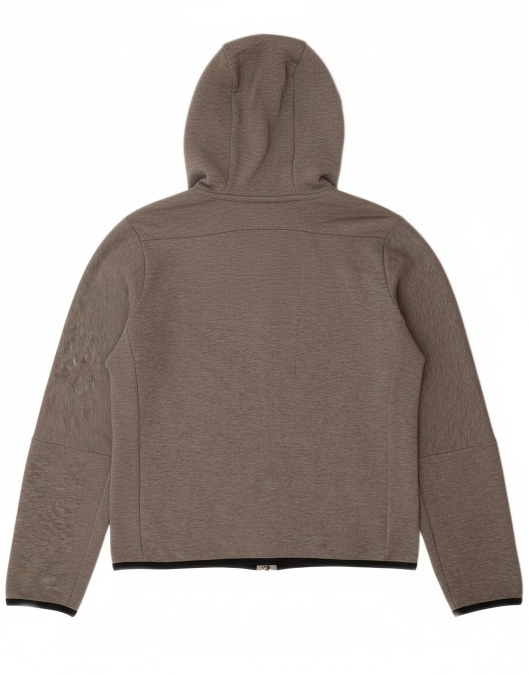 Maglione con cappuccio e zip NIKE per ragazzi 12-13 anni, grande in cotone grigio