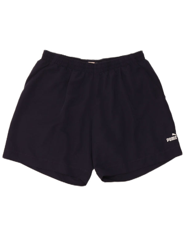 Pantaloncini da bagno da uomo Puma XL blu navy in poliestere