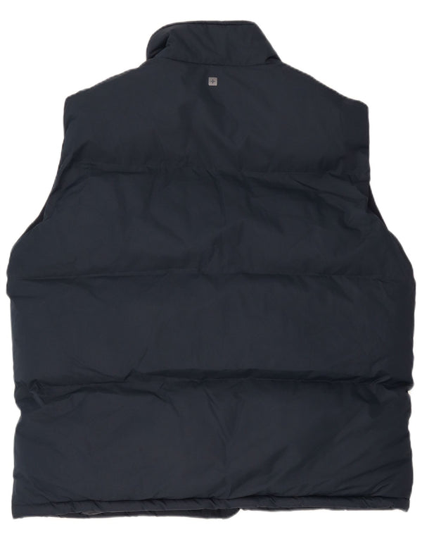 Gilet imbottito da uomo Mountain Warehouse UK 42 XL Poliestere blu navy