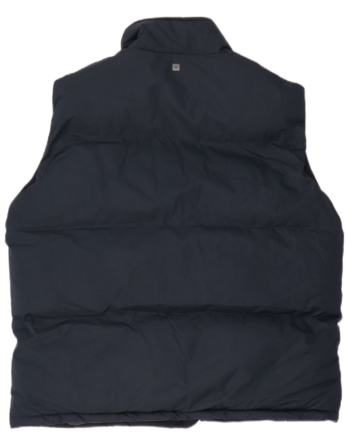Gilet imbottito da uomo Mountain Warehouse UK 42 XL Poliestere blu navy